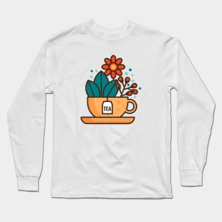 Tea cap Long Sleeve T-Shirt